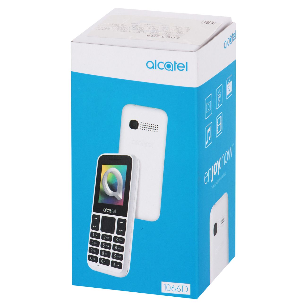 Мобильный телефон Alcatel 1066D черный