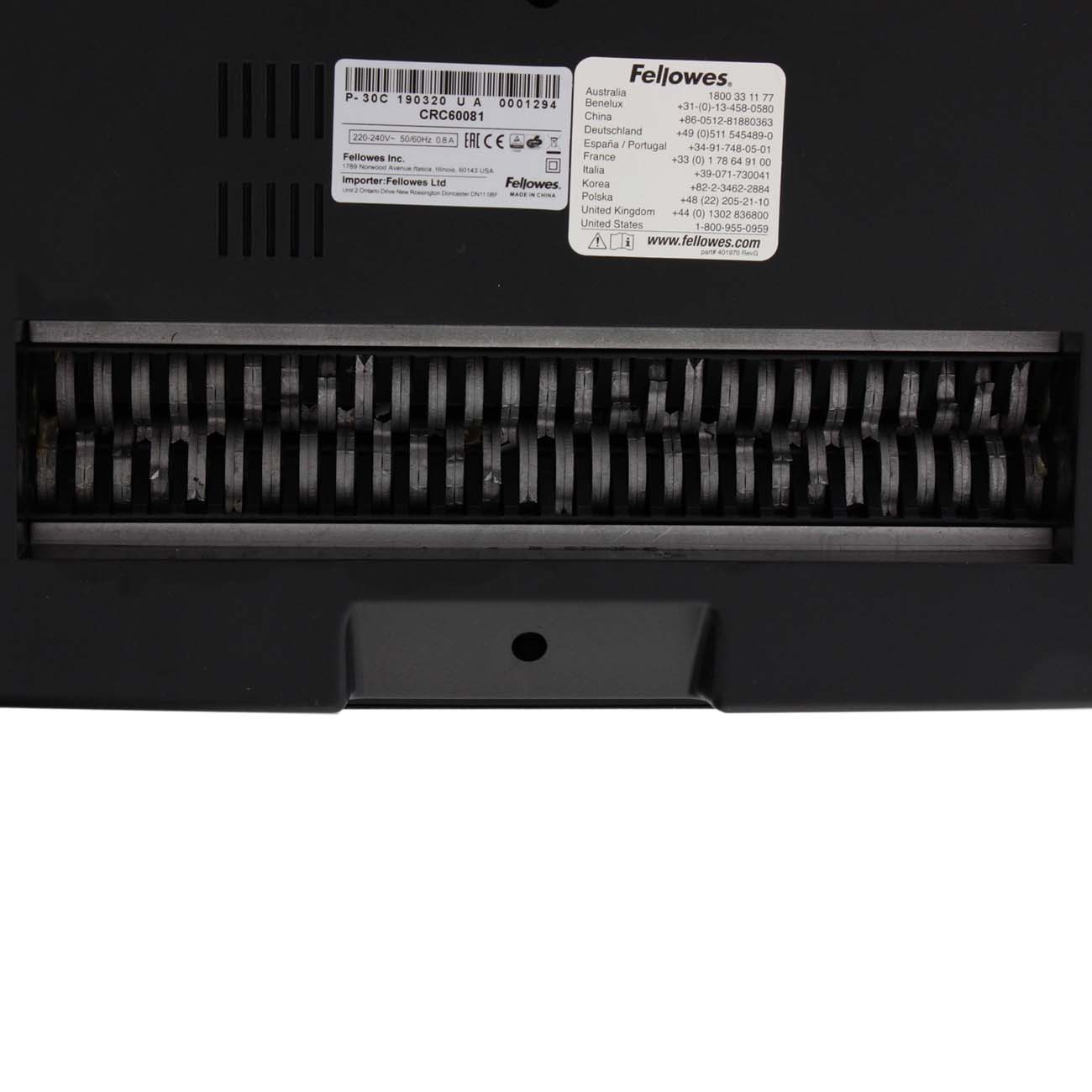 Шредер Fellowes Powershred P-30C