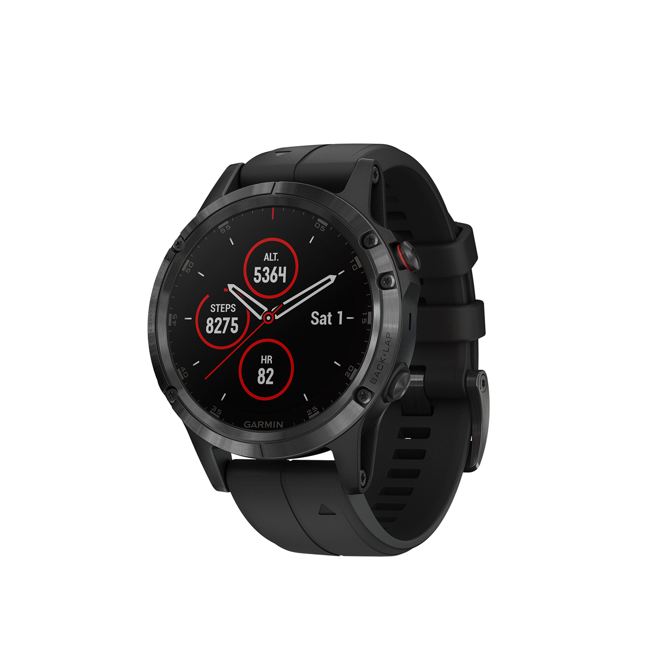 Спортивные часы Garmin Fenix 5 Plus Sapphire Black GPS