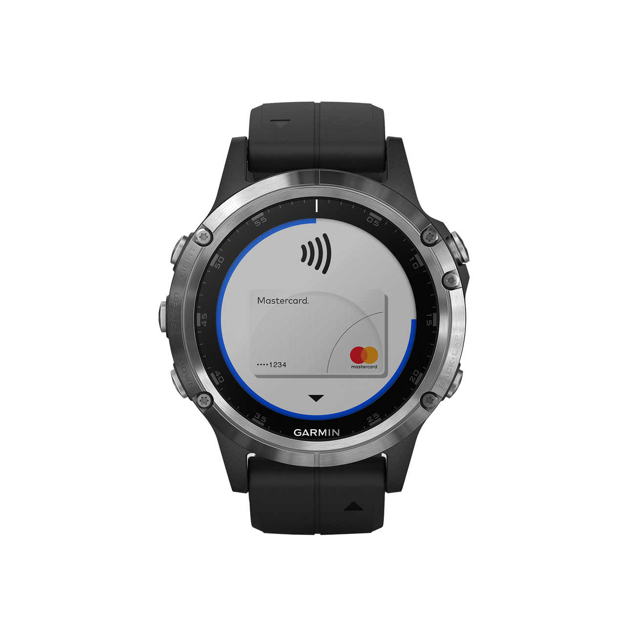 Спортивные часы Garmin Fenix 5 Plus Glass Silver GPS