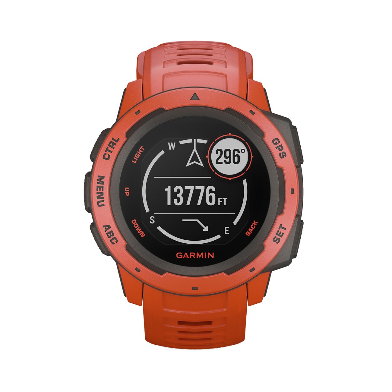 Спортивные часы Garmin Instinct Flame красный