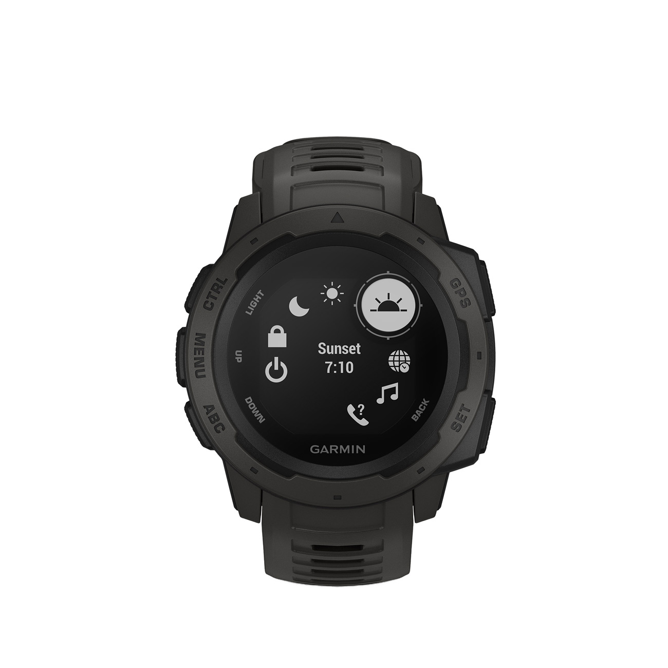Спортивные часы Garmin Instinct графитовый