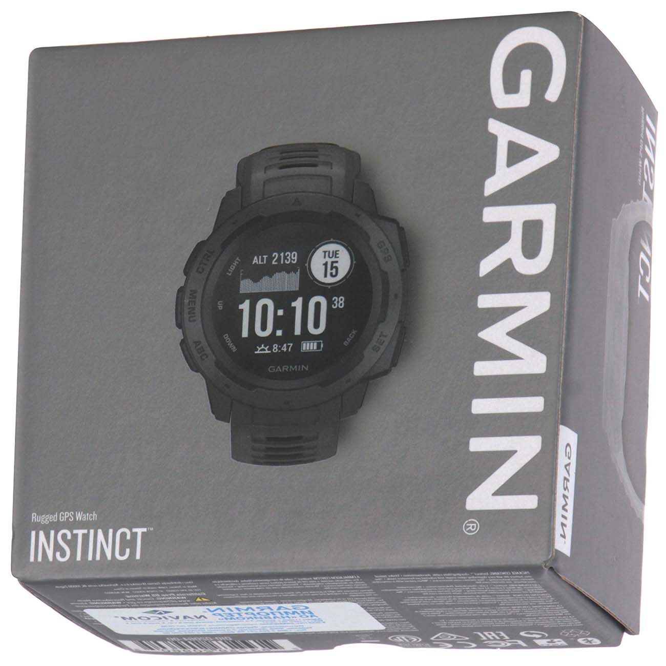 Спортивные часы Garmin Instinct графитовый