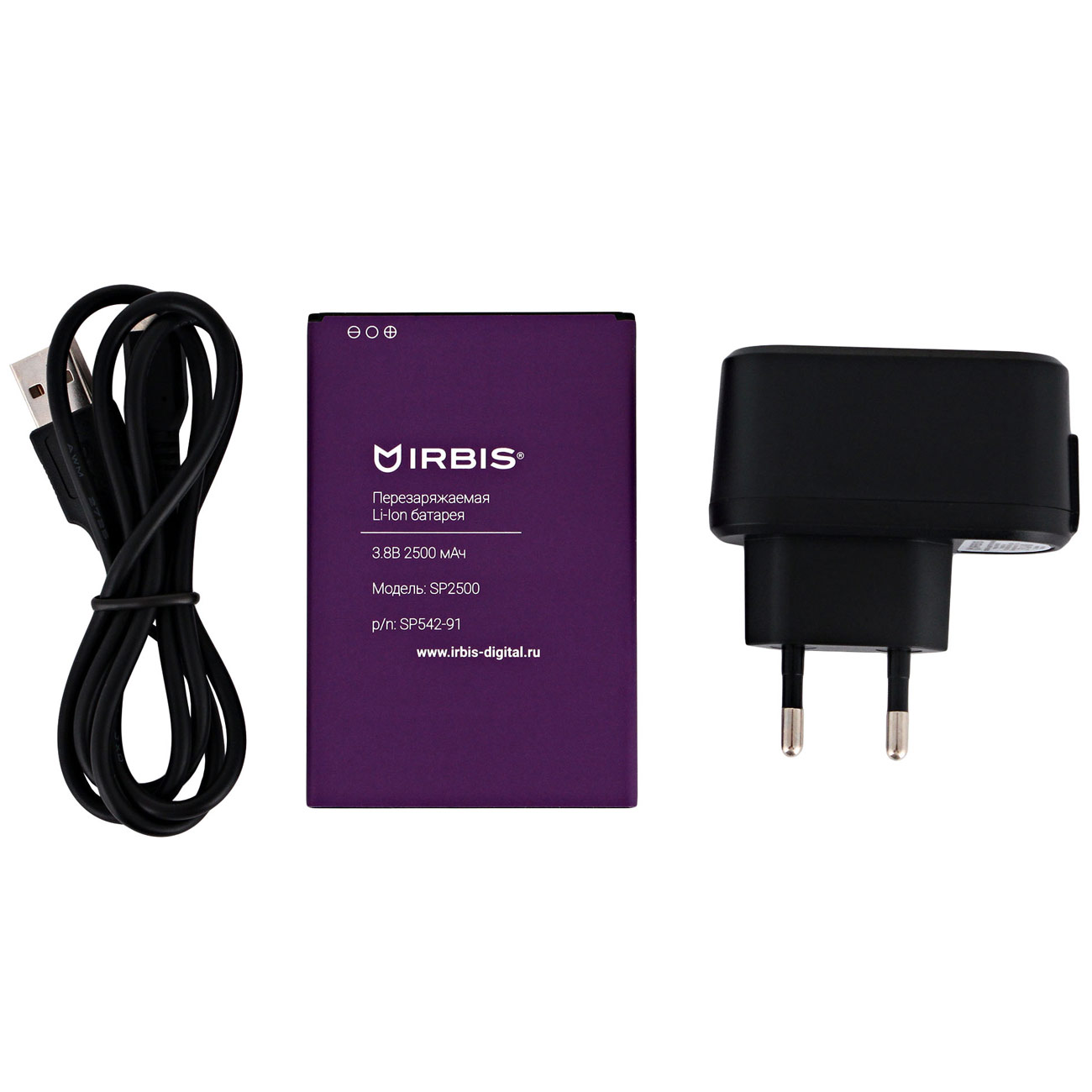 Смартфон Irbis SP542 красный