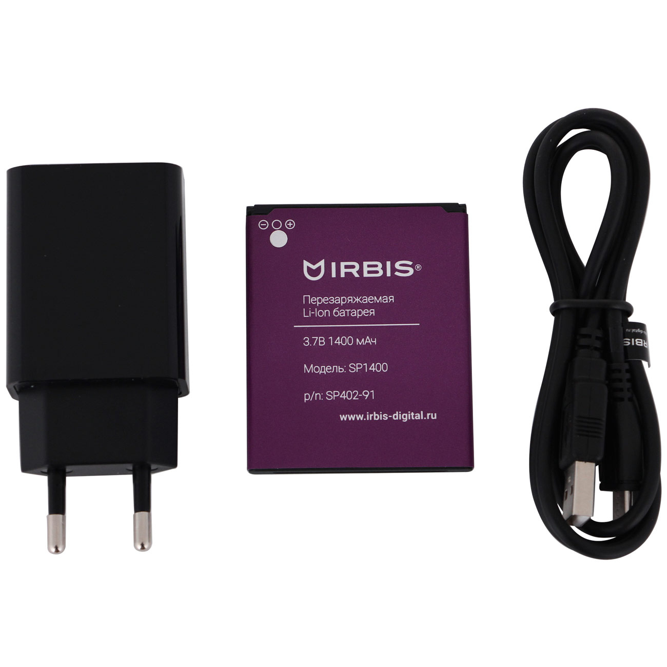 Смартфон Irbis SP402 красный