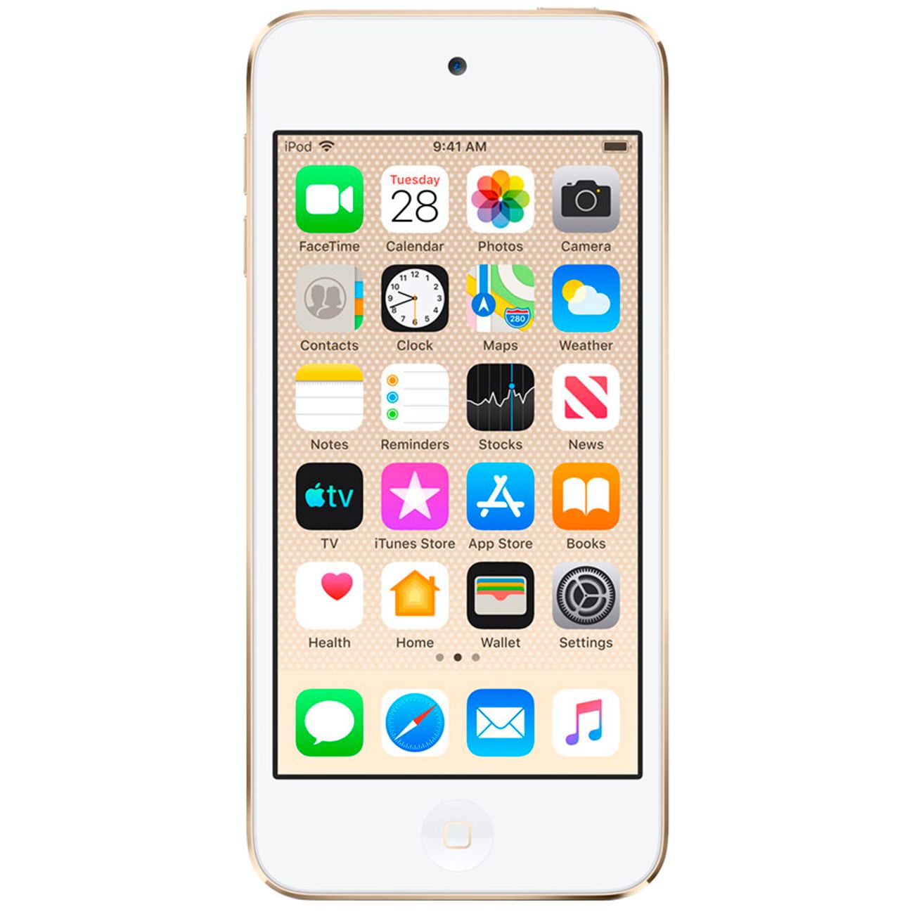 Плеер MP3 Apple iPod Touch 128Gb Gold (MVJ22RU/A)