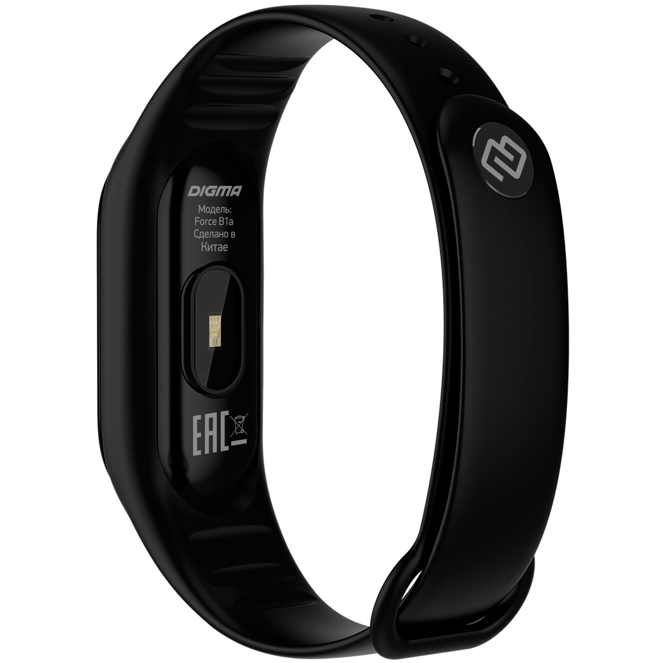 Фитнес-браслет Digma Force B1ABK Black