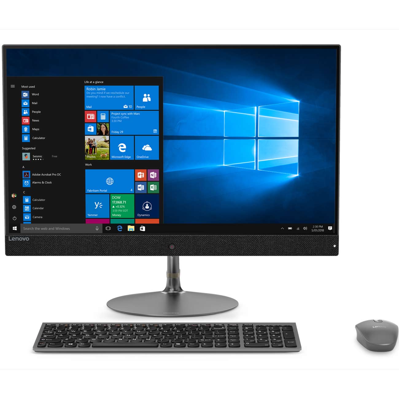 Моноблок Lenovo IdeaCentre 730S-24IKB (F0DY002SRK)