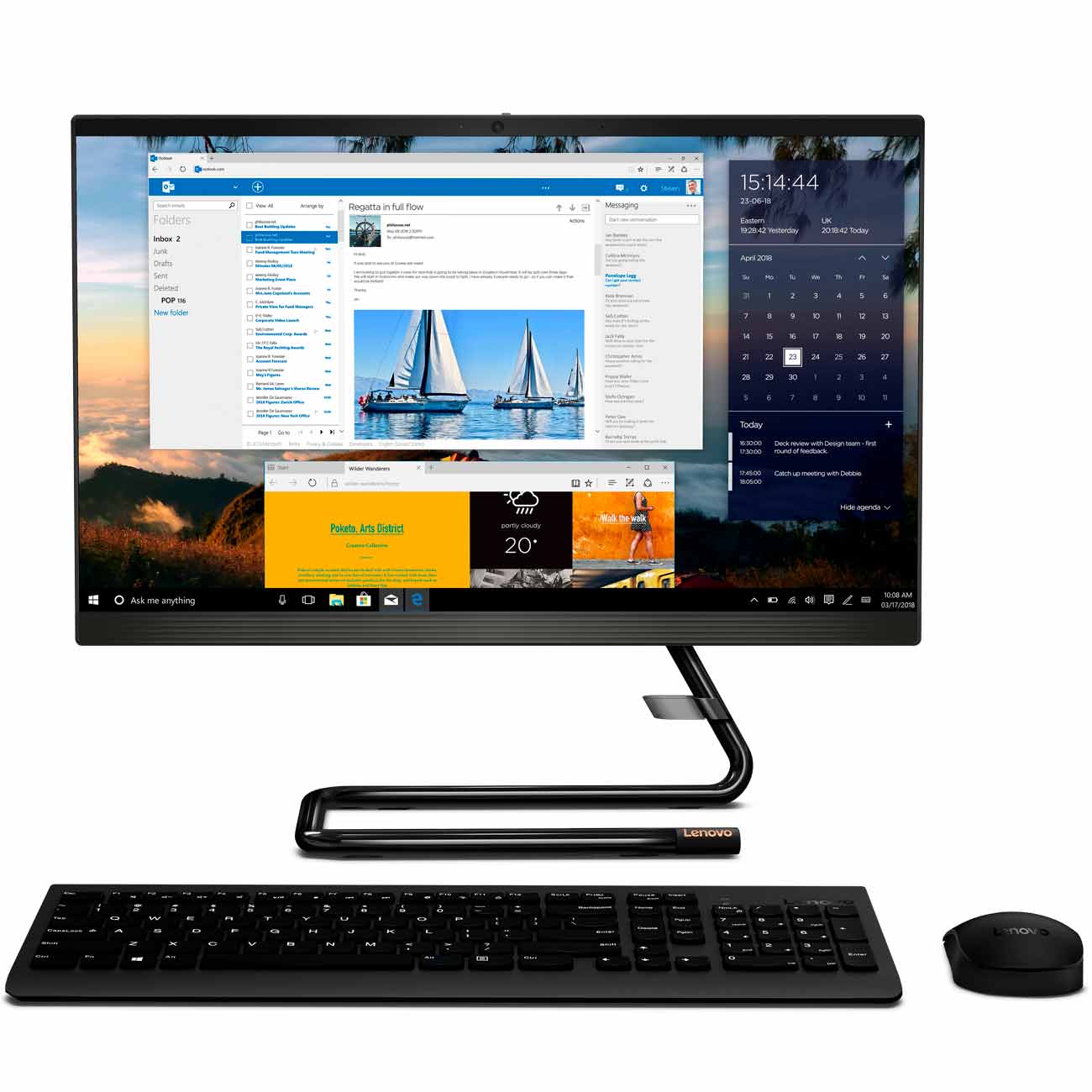 Моноблок Lenovo IdeaCentre A340-22IGM (F0EA000NRK)