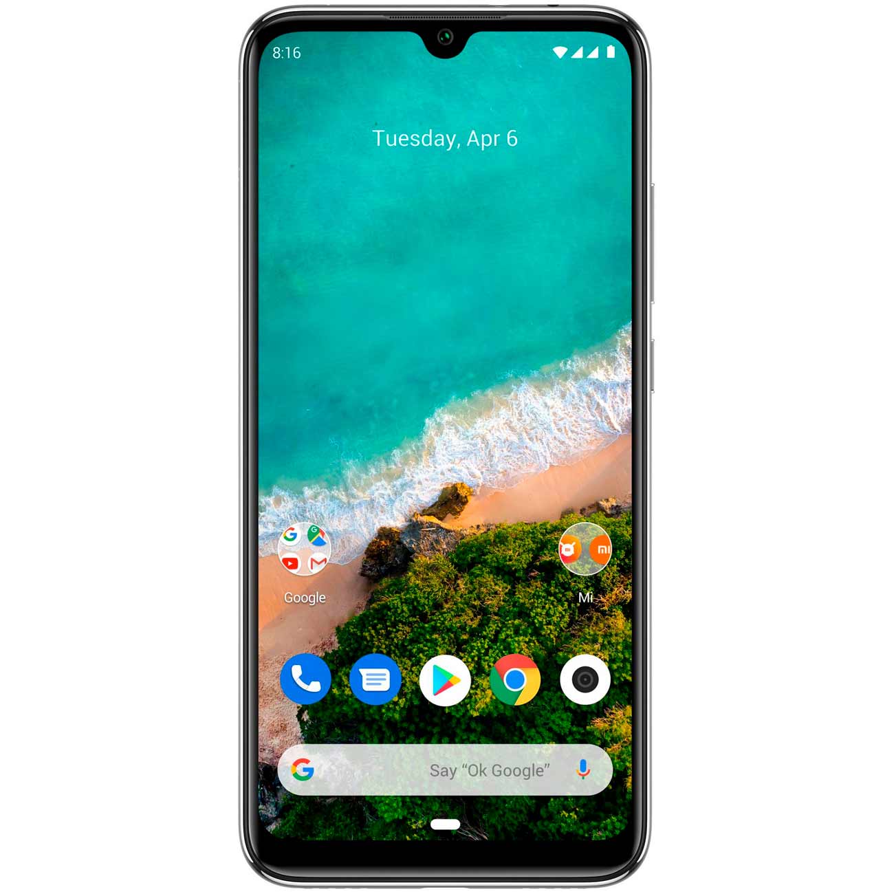 Смартфон Xiaomi Mi A3 64GB белый фото