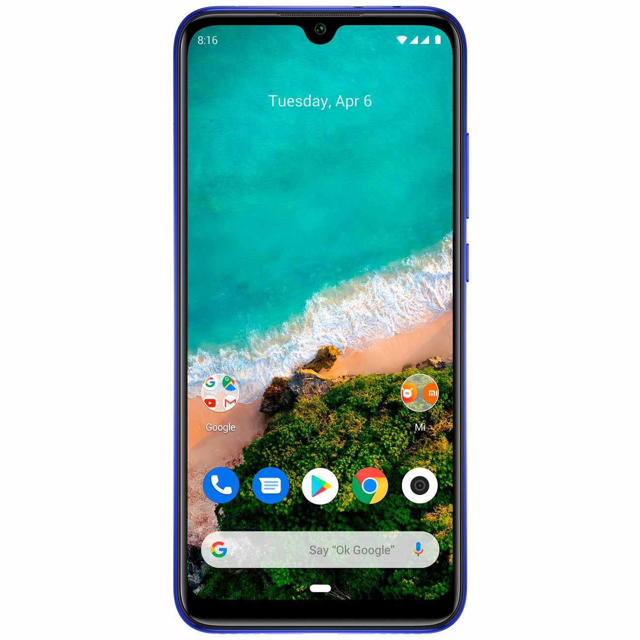 Смартфон Xiaomi Mi A3 128GB синий