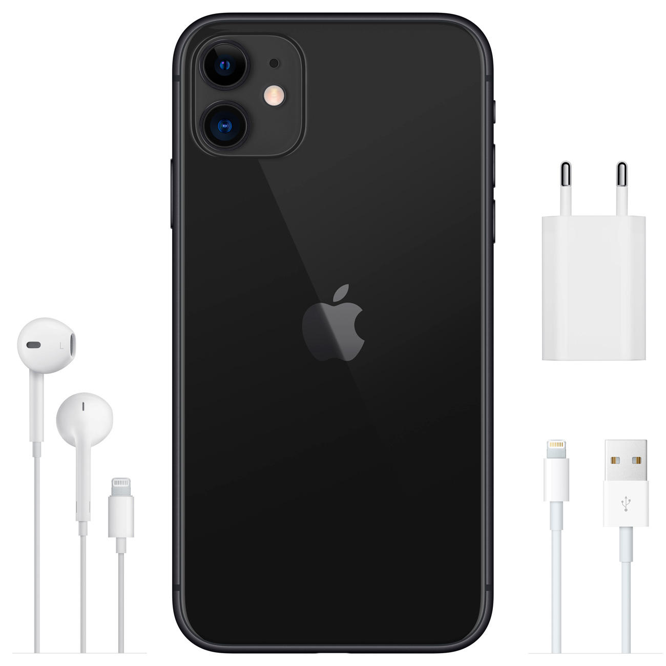 Смартфон Apple iPhone 11 64GB nanoSim/eSim черный