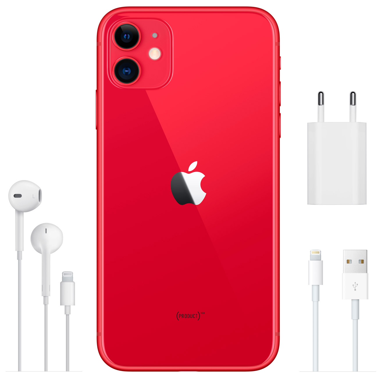Смартфон Apple iPhone 11 64GB nanoSim/eSim (PRODUCT)RED (без RuStore)