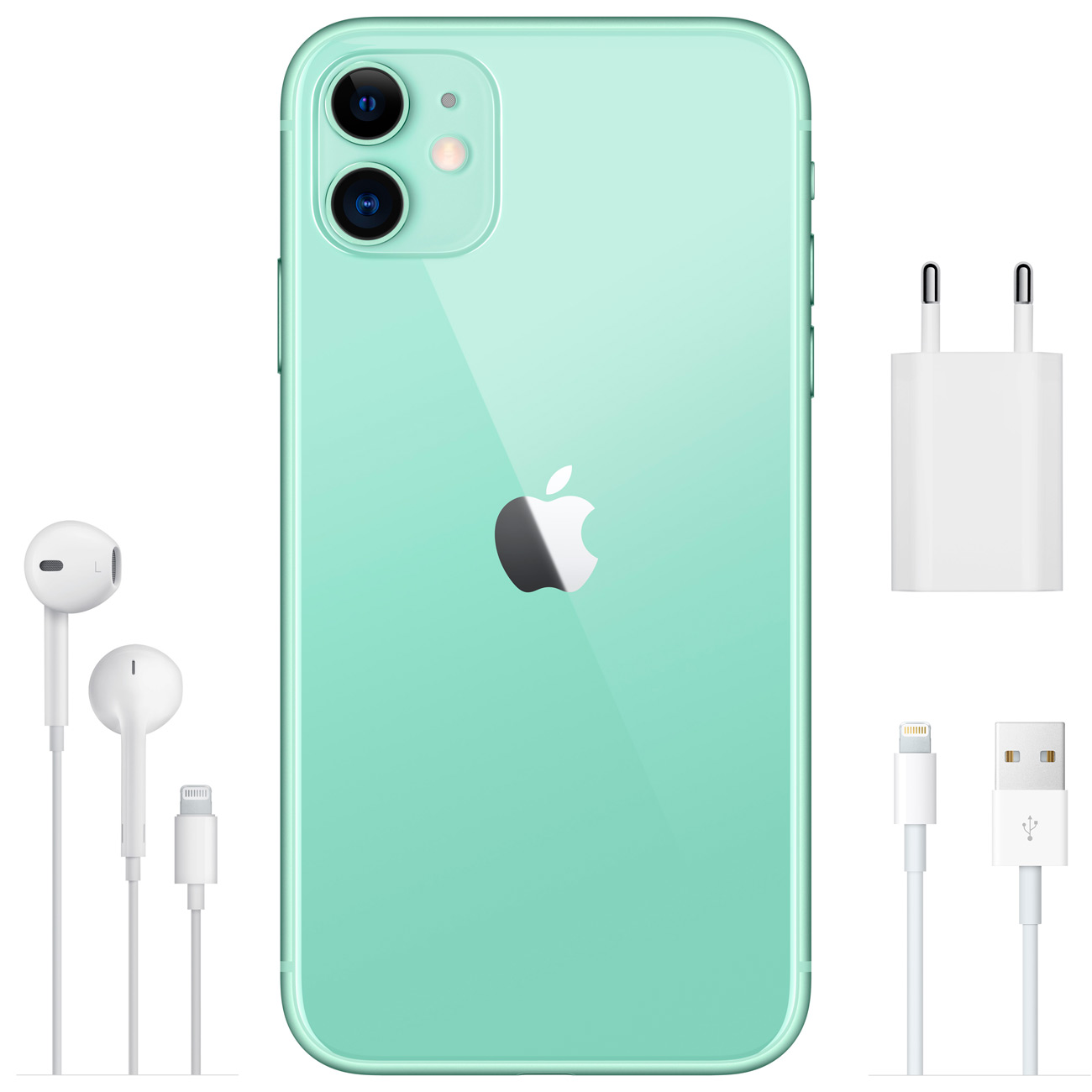 Смартфон Apple iPhone 11 128GB nanoSim/eSim зеленый