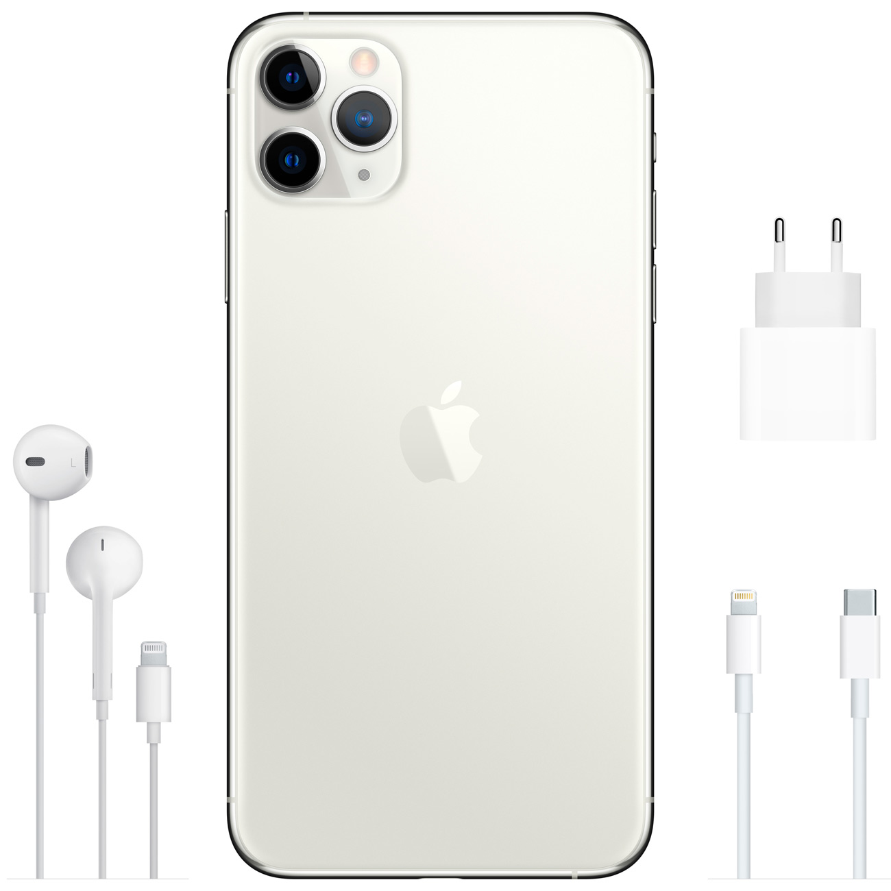 Смартфон Apple iPhone 11 Pro Max 256GB nanoSim/eSim серебристый