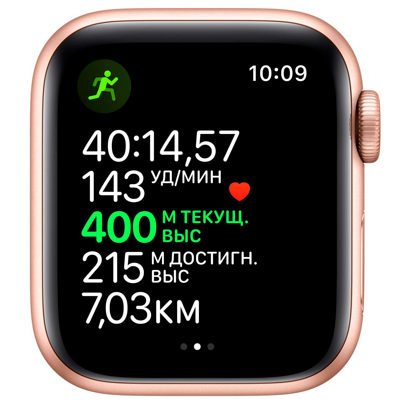 Смарт-часы Apple Watch S5 44mm Gold Sport Band (MWVE2RU/A)