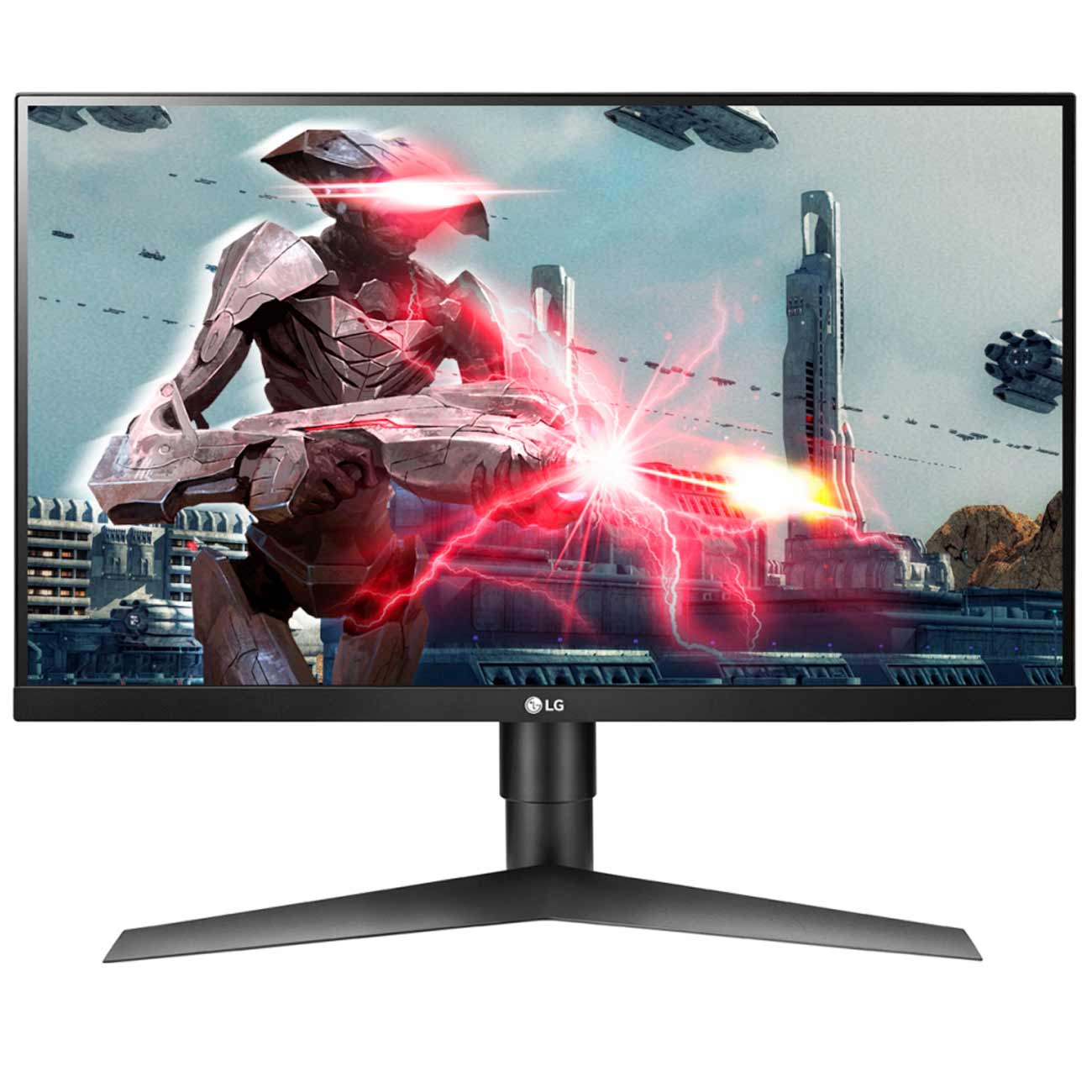 Монитор игровой LG 27" IPS черный 27GL650F-B