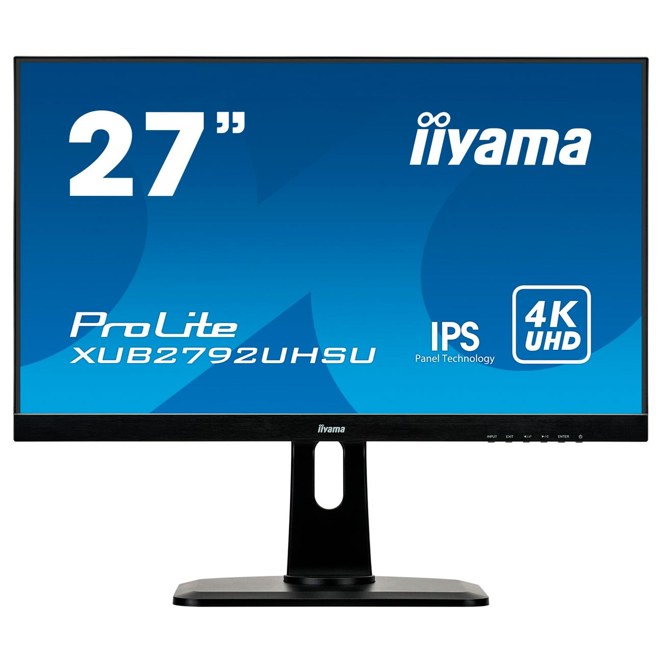 Монитор Iiyama 27" IPS черный XUB2792UHSU-B1 фото