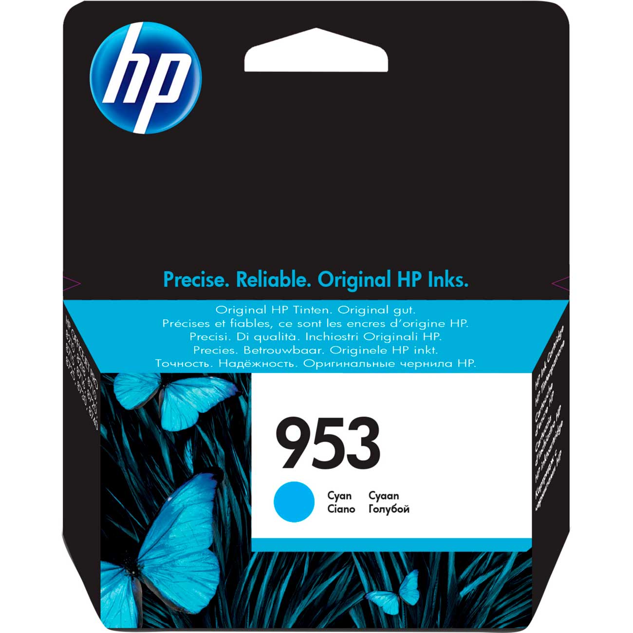 Картридж для струйного принтера HP 953 голубой F6U12AE