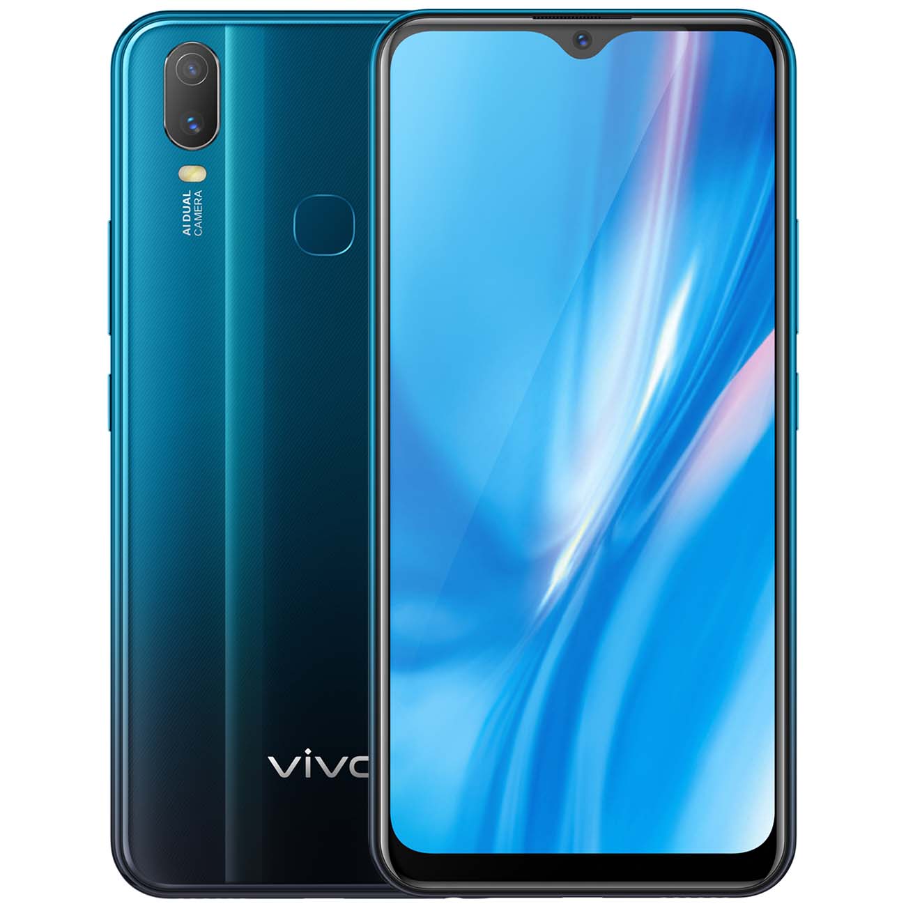 Смартфон vivo Y11 Синий аквамарин (1906) фото