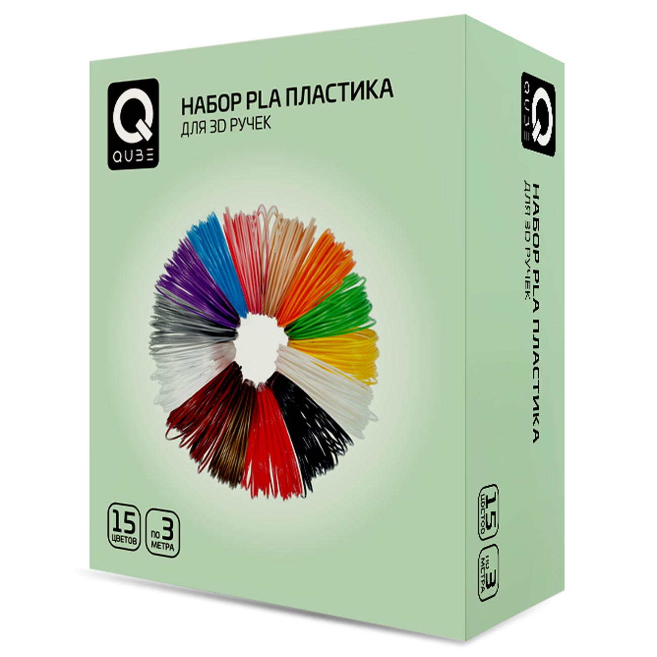 Пластик для 3D печати QUB 3D-PLA (QBCP) фото