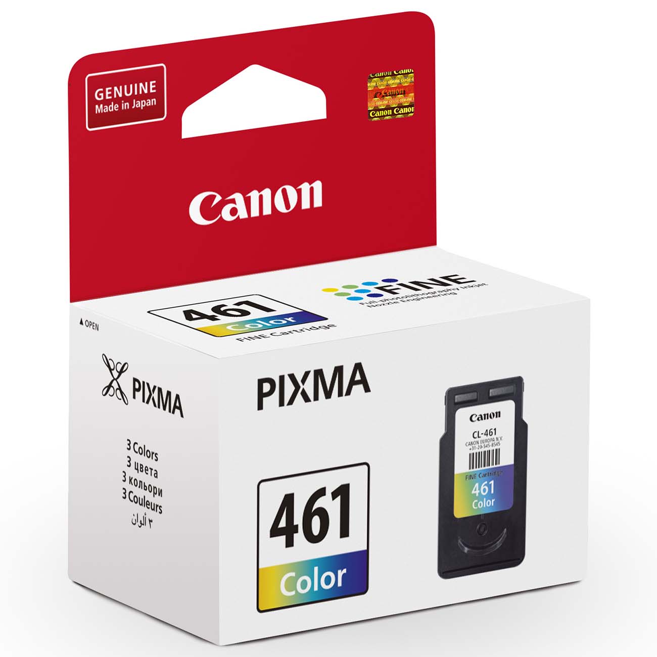 Картридж для струйного принтера Canon Pixma CL-461 многоцветный