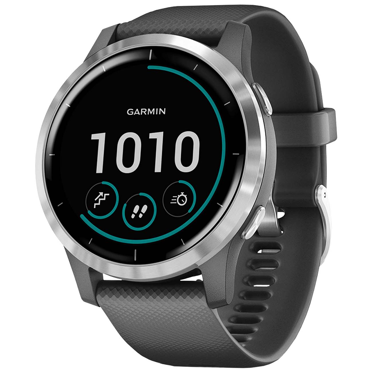 Спортивные часы Garmin Vivoactive 4 Shadow Gray/Silver (010-02174-03)