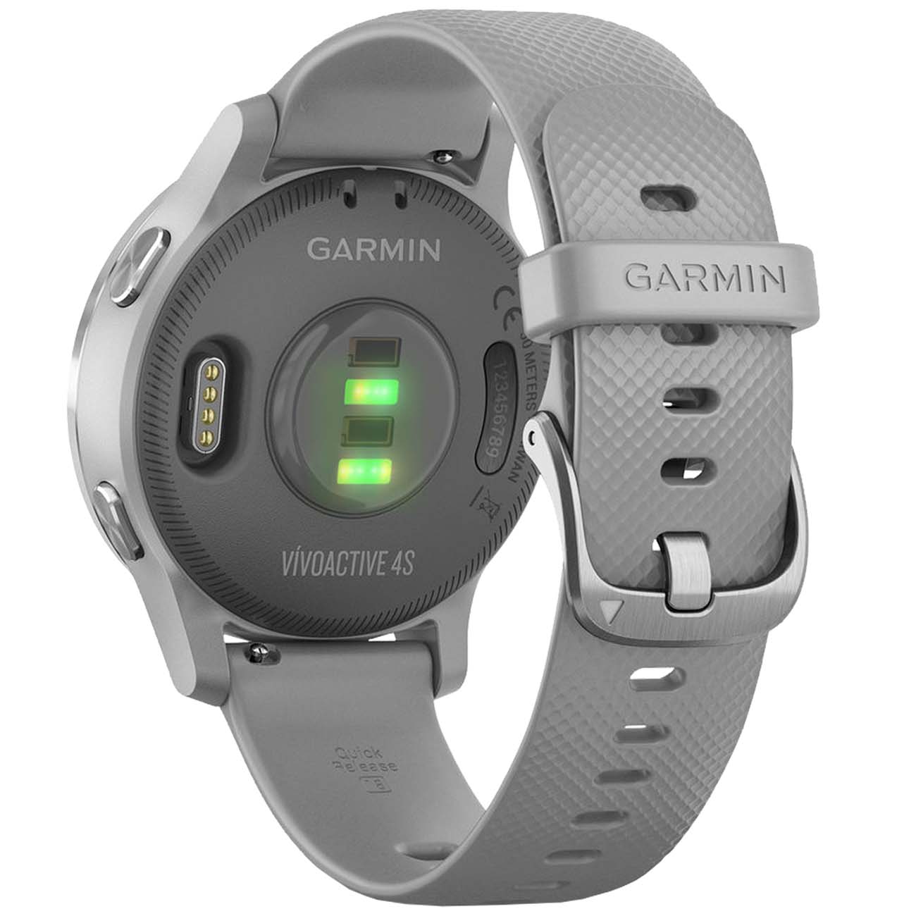 Спортивные часы Garmin Vivoactive 4S Powder Gray/Silver (010-02172-03)