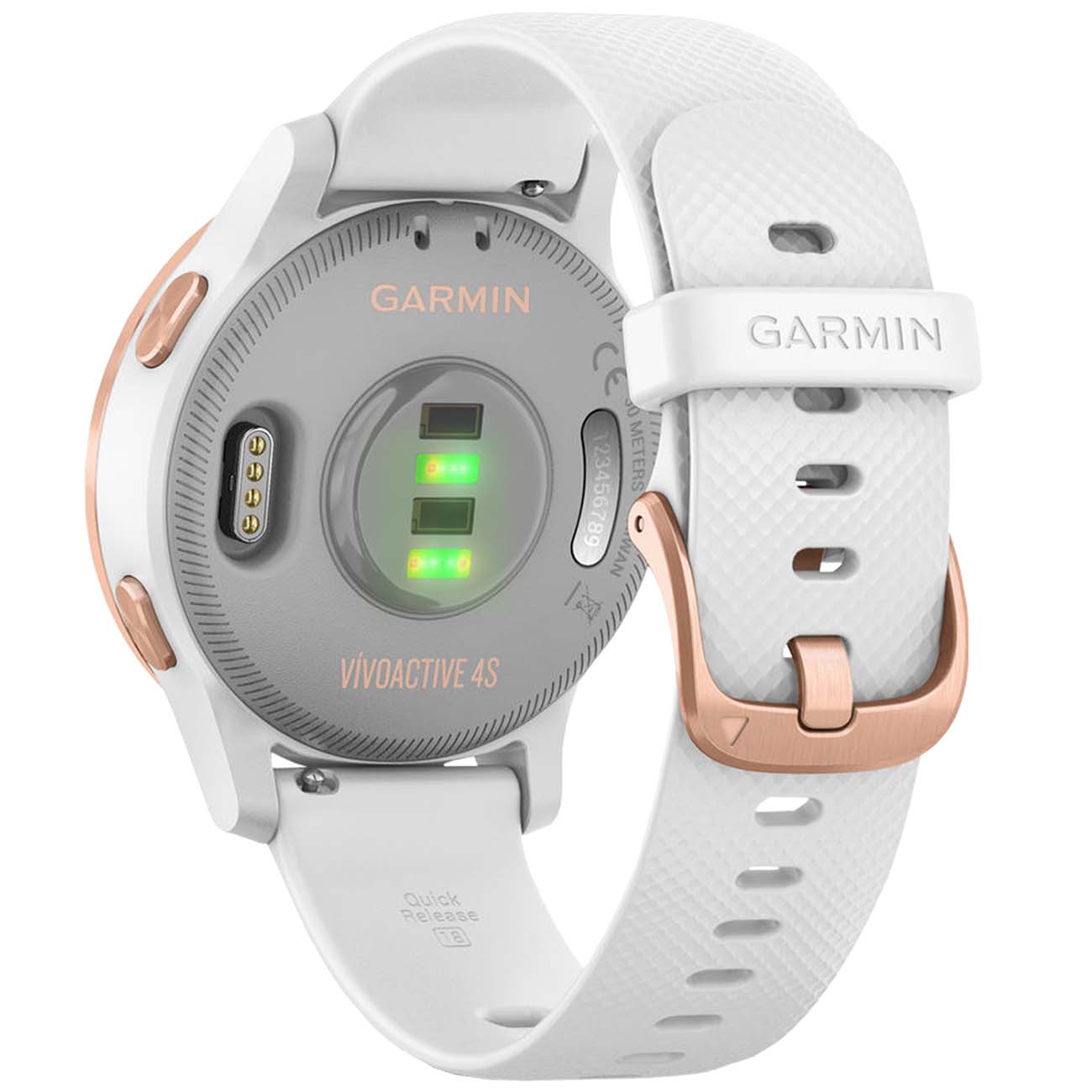 Спортивные часы Garmin Vivoactive 4S White/розовое золото (010-02172-23)
