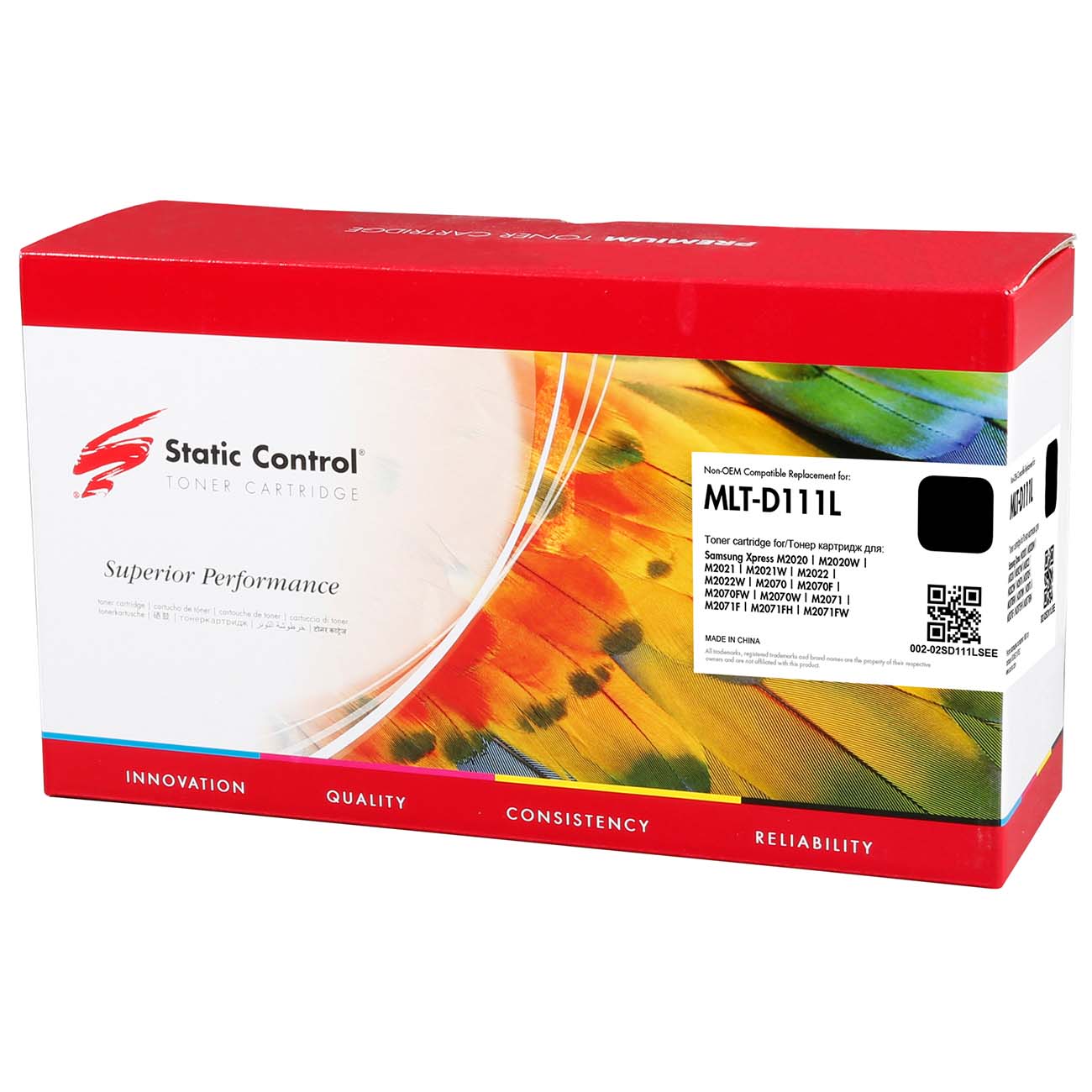 Картридж для лазерного принтера Static Control MLT-D111L Black (002-02SD111LSEE)