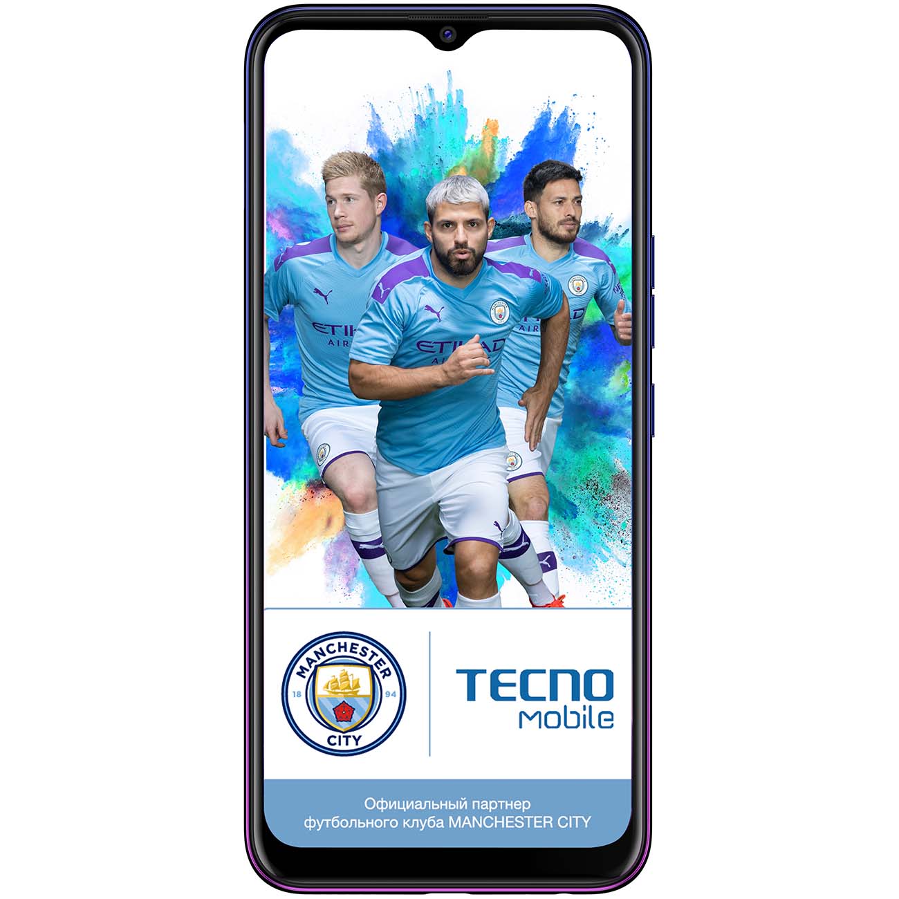 Смартфон Tecno CC7 Camon 12 Dawn синий фото