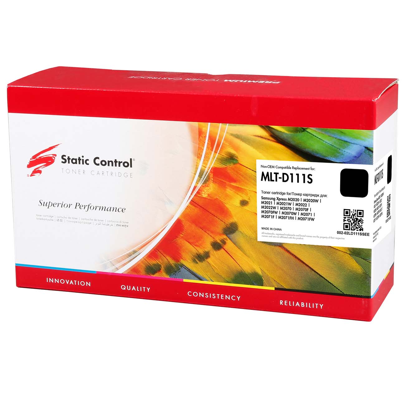 Картридж для лазерного принтера Static Control MLT-D111S Black (002-02LD111SSEE)