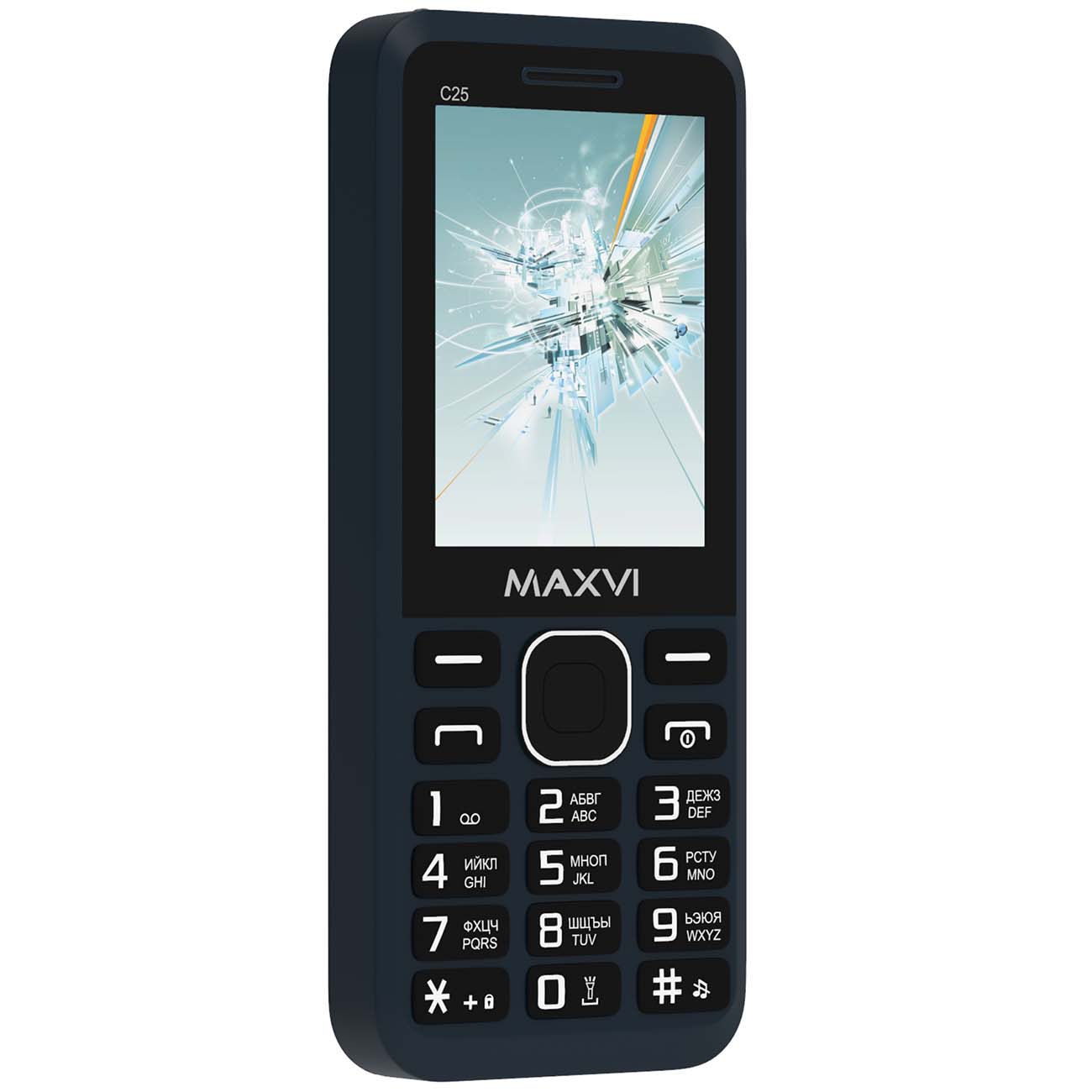 Мобильный телефон Maxvi C25 синий