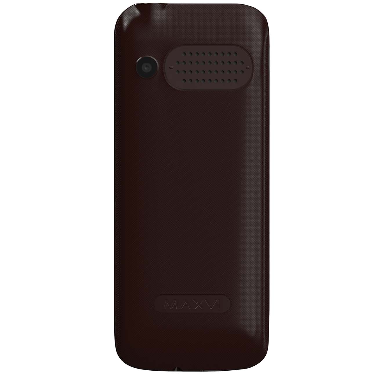 Мобильный телефон Maxvi K18 коричневый