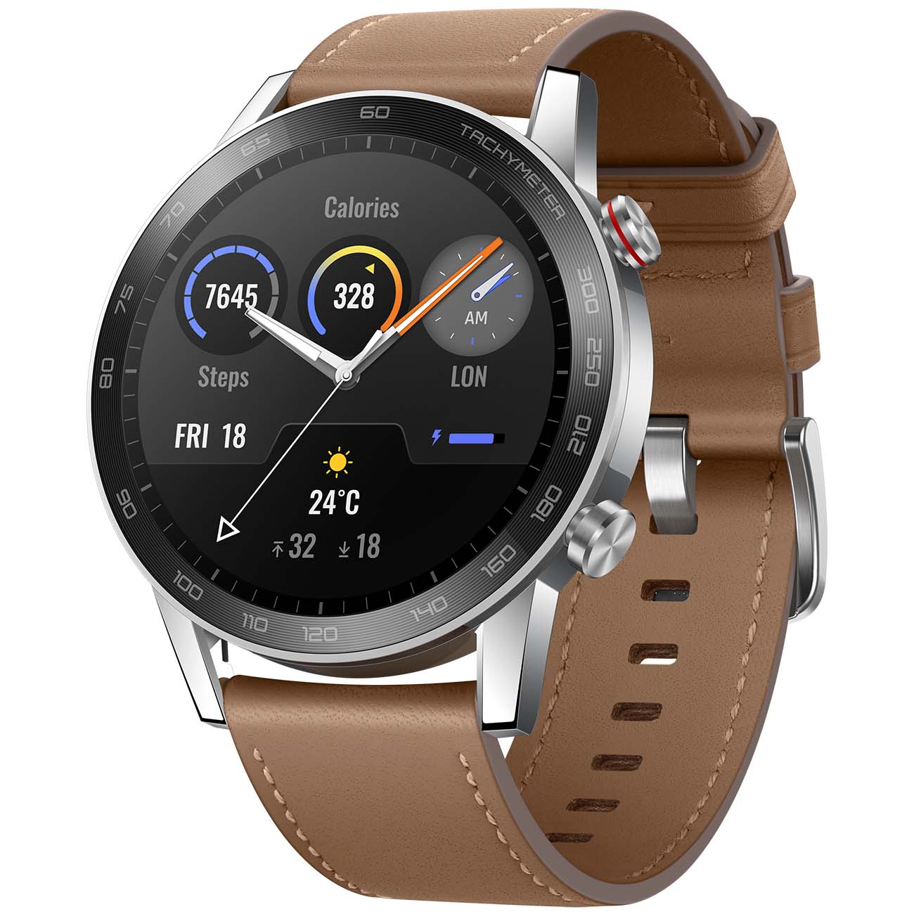 Смарт-часы HONOR MagicWatch 2 Flax Brown (MNS-B19) фото