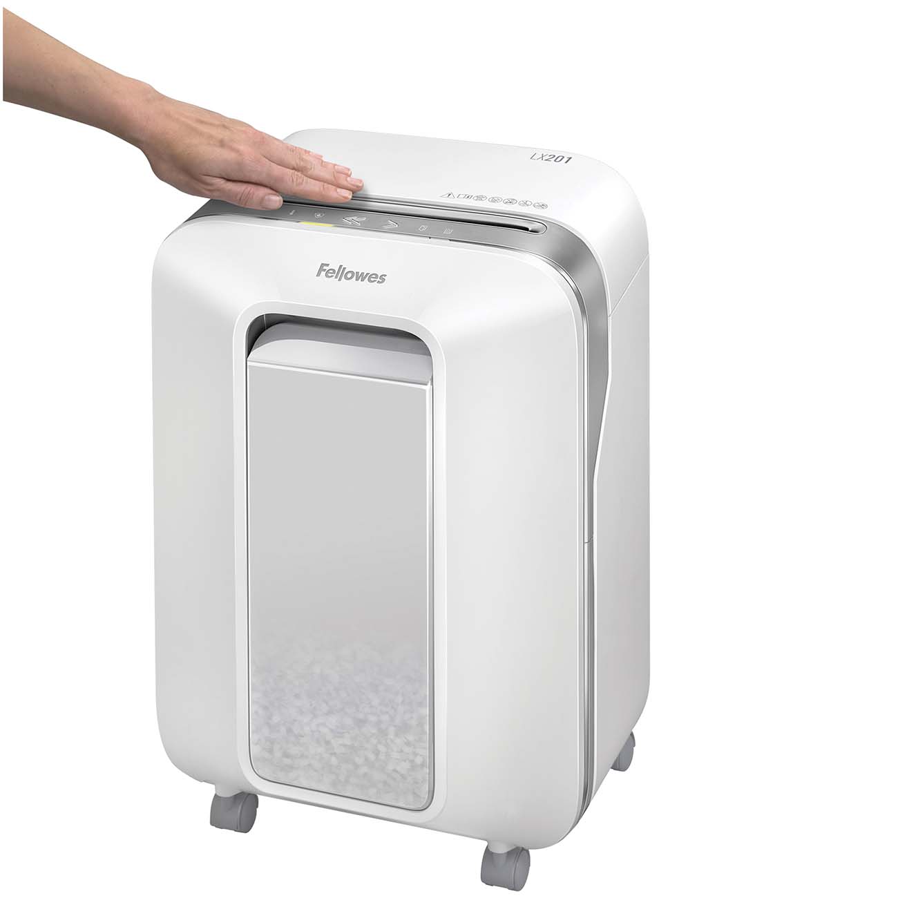 Шредер Fellowes Powershred LX 201 белый (СRC50501)