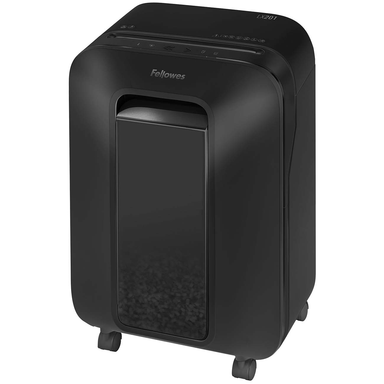 Шредер Fellowes Powershred LX 201 черный (CRC50500)
