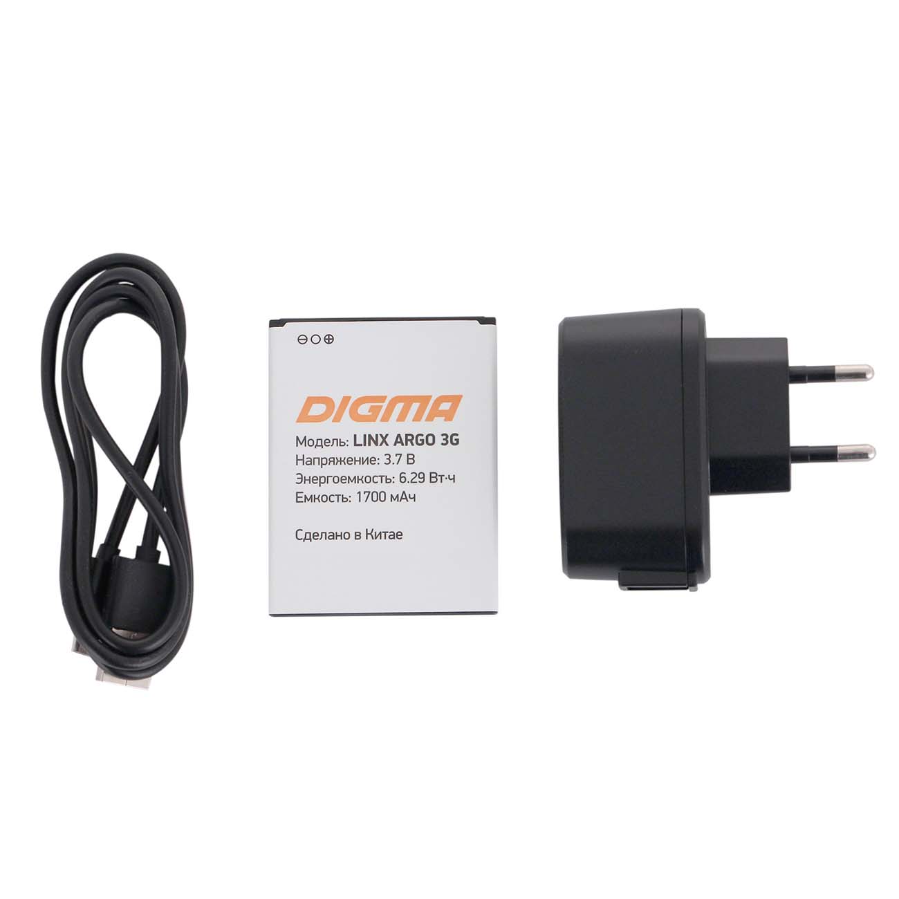 Смартфон Digma Linx Argo 3G Black (LT4054MG)