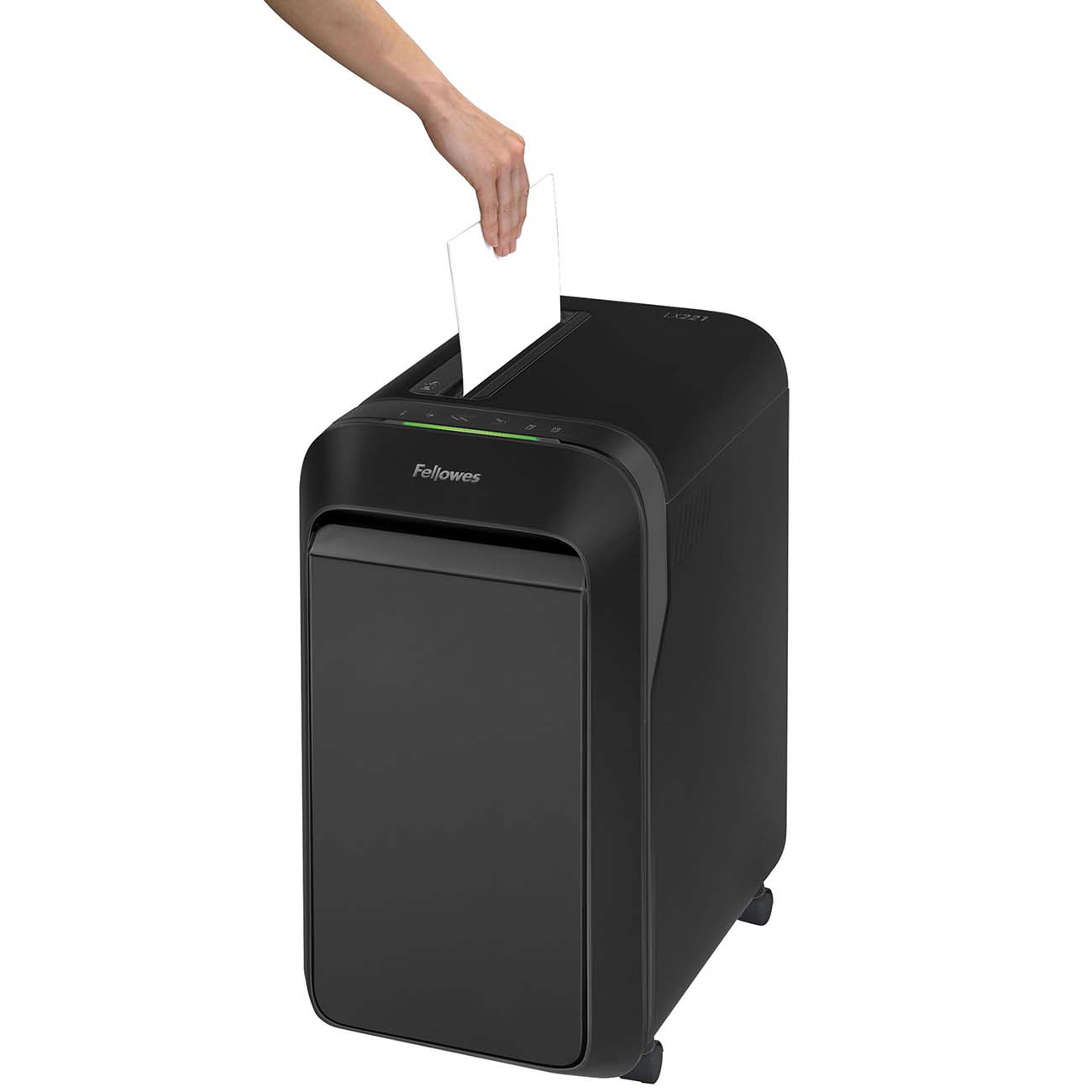 Шредер Fellowes Powershred LX 221 черный (CRC50504)