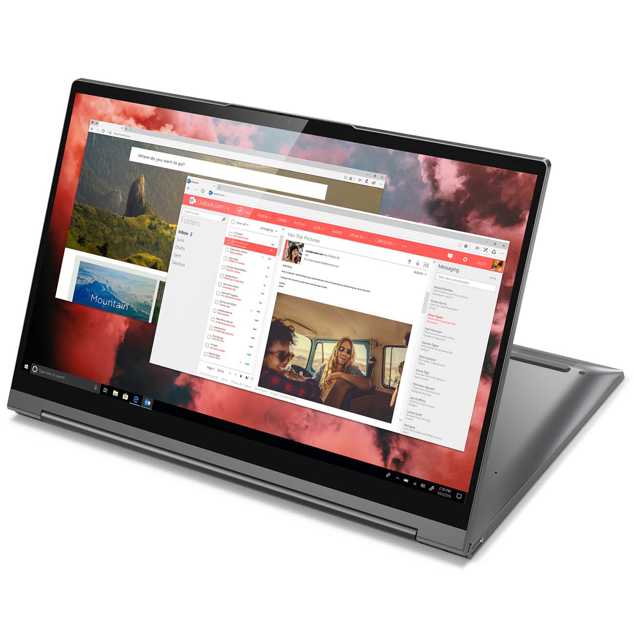 Ноутбук-трансформер Lenovo Yoga C940-14IIL (81Q9007MRU)