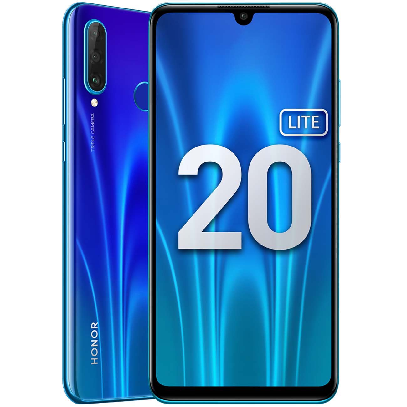 Смартфон HONOR 20 Lite 4+128Gb сапфировый синий фото