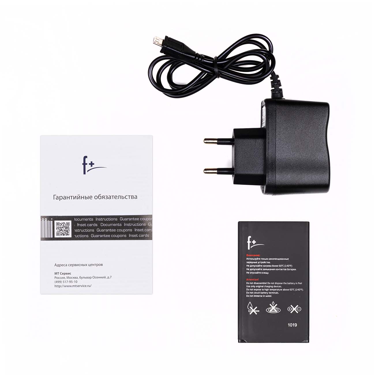 Мобильный телефон F+ S240 темно-серый