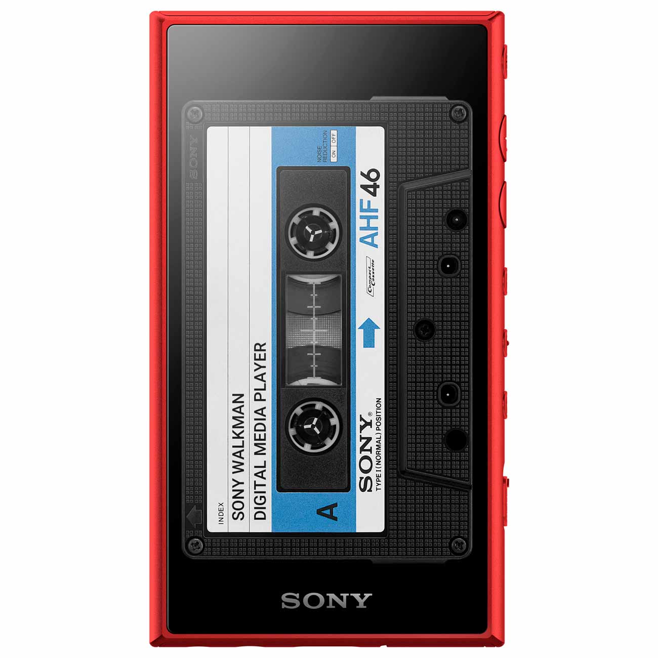 Портативный медиаплеер премиум Sony Walkman NW-A105 красный