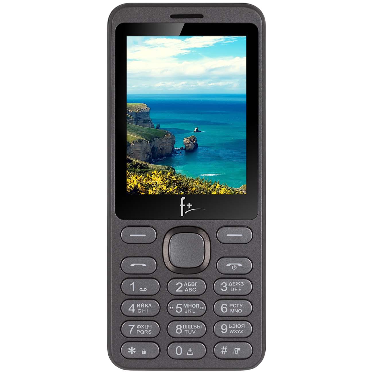 Мобильный телефон F+ S286 темно-серый