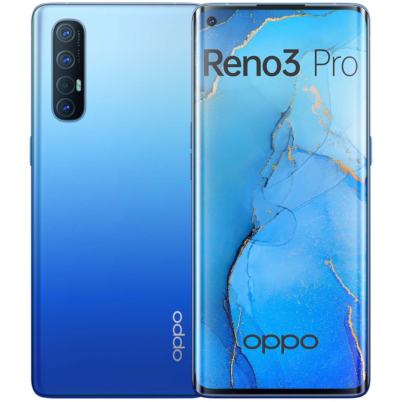 Смартфон OPPO Reno3 Pro Auroral Blue (CPH2009) фото