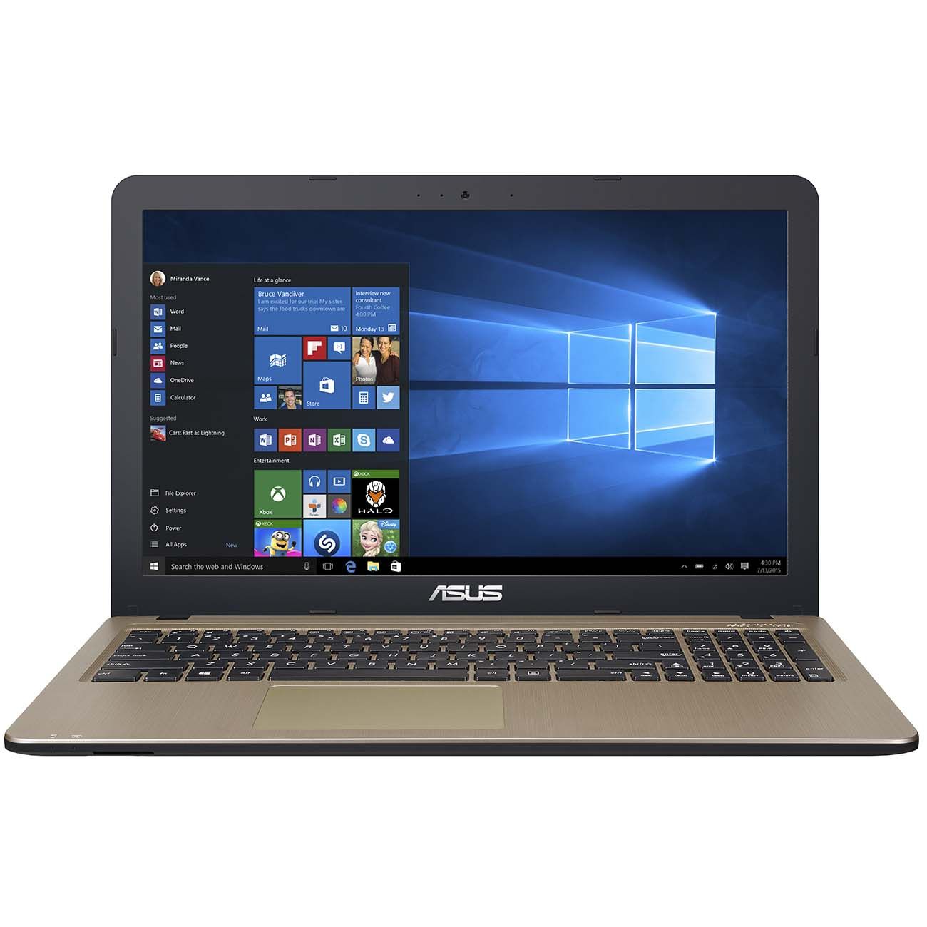 Ноутбук ASUS X540BA-DM213T