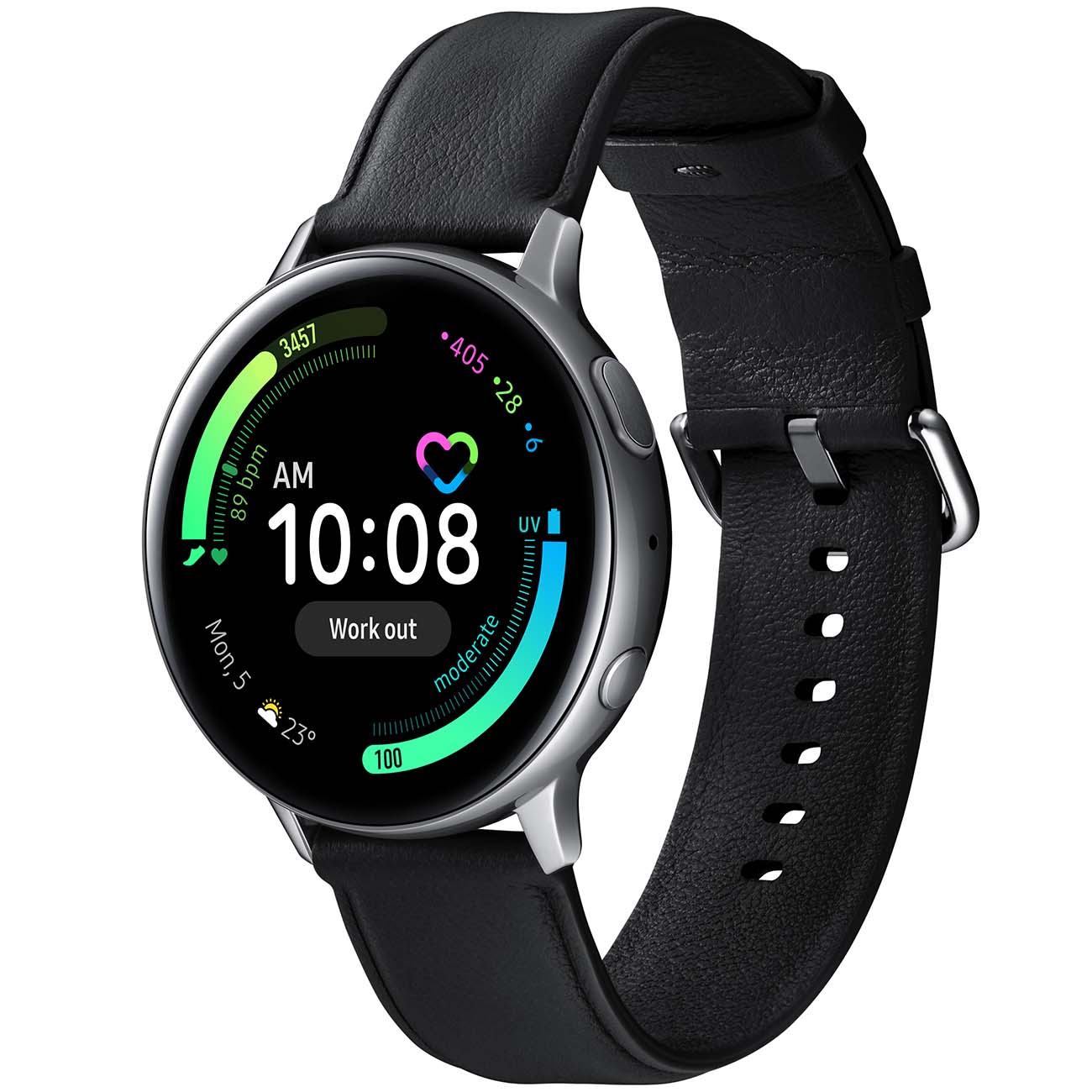 Смарт-часы Samsung Galaxy Watch Active2 SM-R830 сталь фото