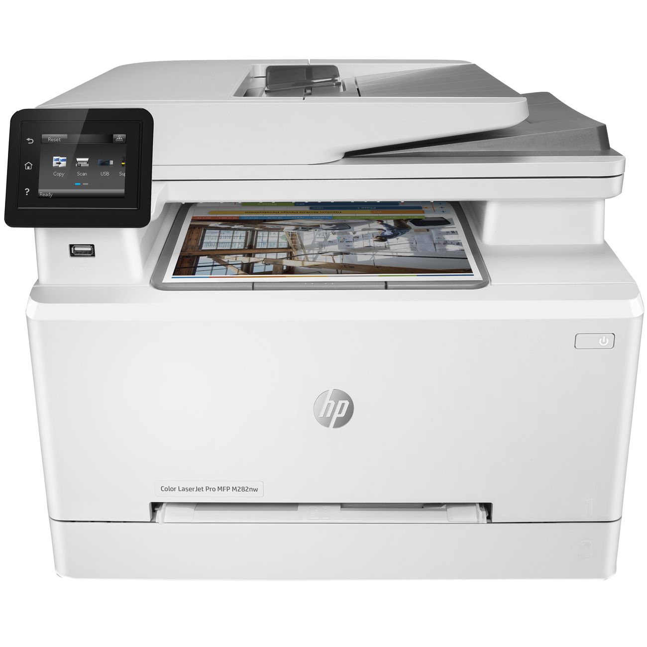 Лазерное МФУ (цветное) HP Color LaserJet Pro M282nw 7KW72A