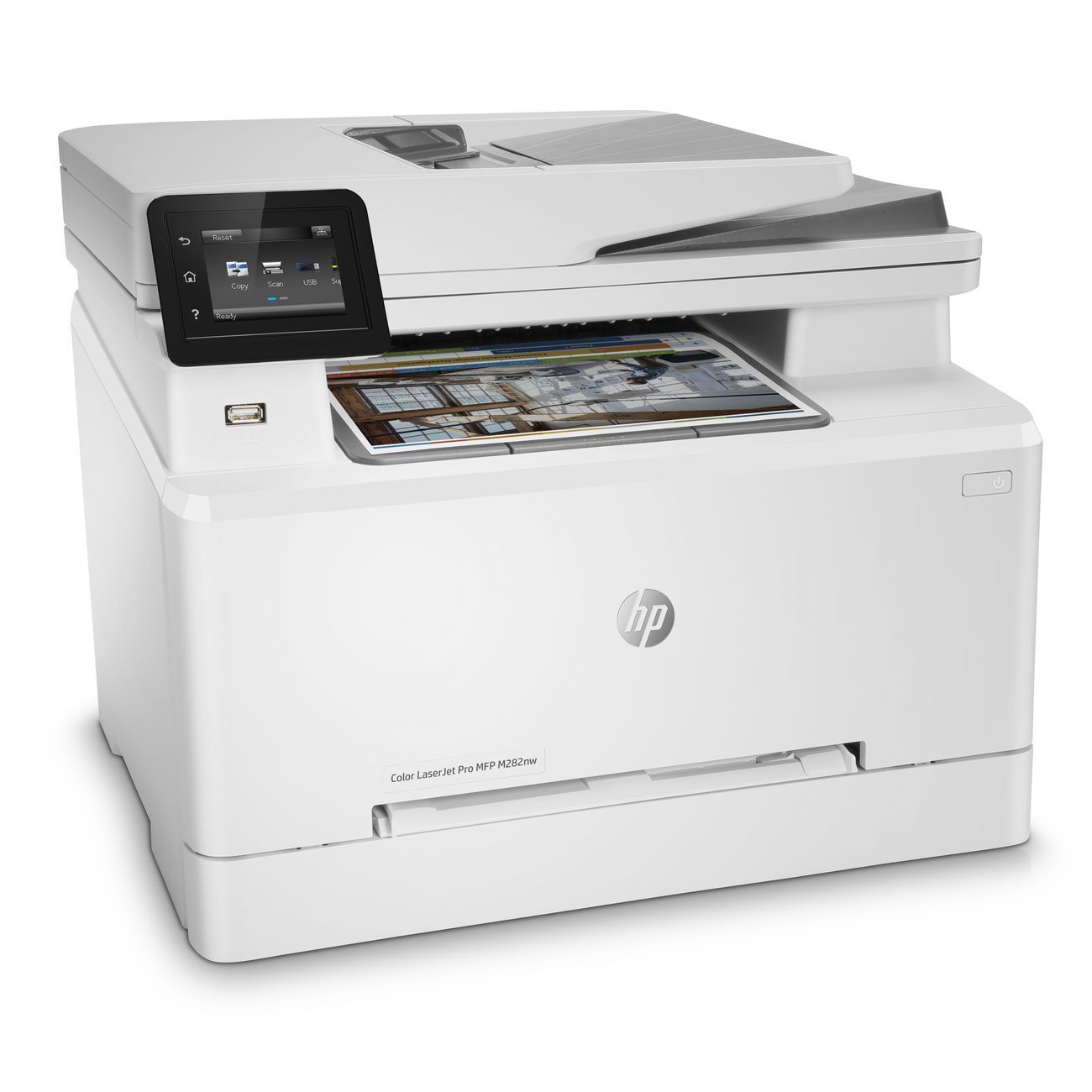 Лазерное МФУ (цветное) HP Color LaserJet Pro M282nw 7KW72A