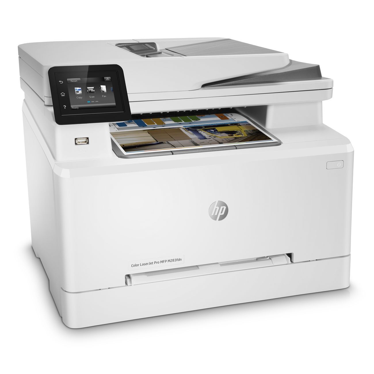 Лазерное МФУ (цветное) HP Color LaserJet Pro M283fdn 7KW74A